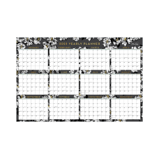 Blue Sky Laminated Monthly Calendar 36