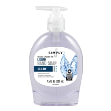 SimplyU Clear Liquid Hand Soap Triclosan