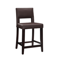 Linon Hendry Faux leather Counter Stool