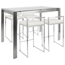 Lumisource Fuji Counter Height Table With
