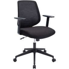Lorell Mid Back Task Chair Fabric