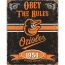 Party-Animal-Baltimore-Orioles-Embossed-Metal