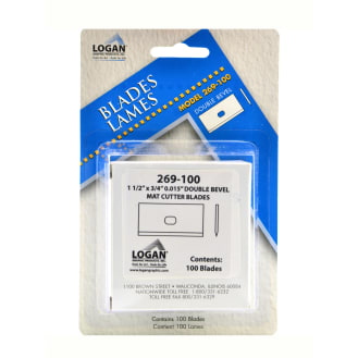 Logan Graphic Products Mat Cutter Blades No 269 Pack Of 100 Office Depot