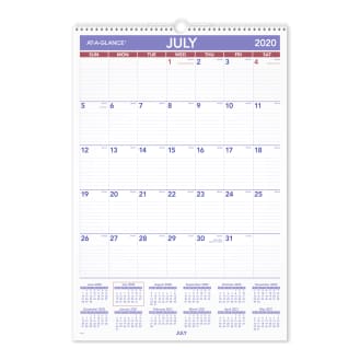 at a glance monthly wall calendar july 2021 At A Glance Monthly Wall Calendar Ay32821 Office Depot at a glance monthly wall calendar july 2021